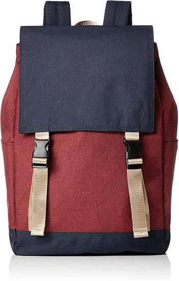 Black Textured Backpack
